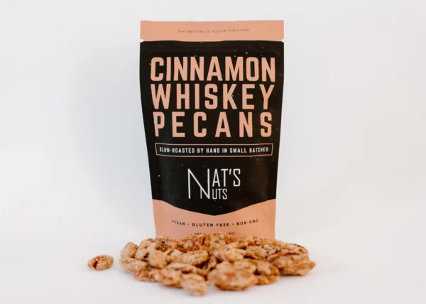 Nat's Nuts Cinnamon Whiskey Pecans