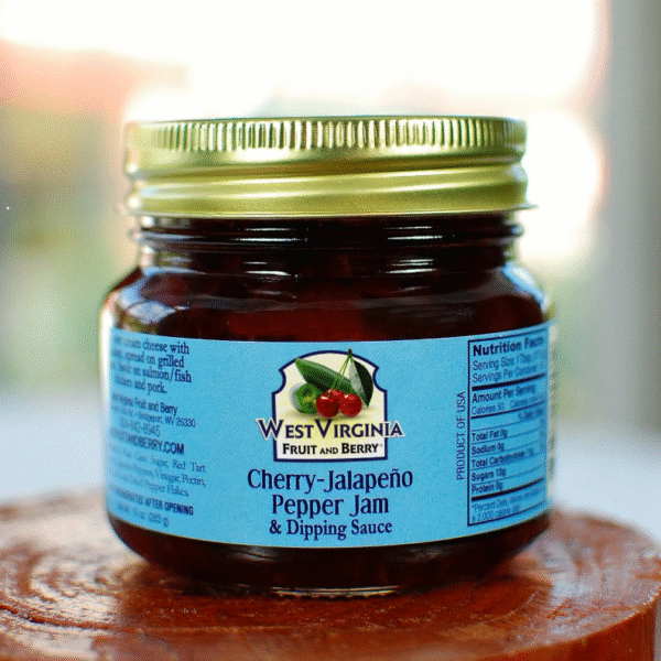 West Virginia Cherry-Jalapeño Pepper Jam