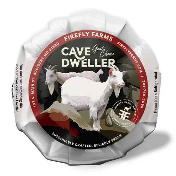 Firefly Farms Cave Dweller Cheese