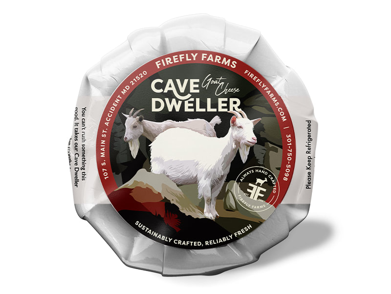 Firefly Farms Cave Dweller Cheese