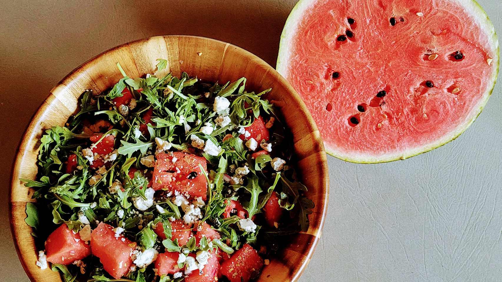 Watermelon Blue Cheese Salad Recipe