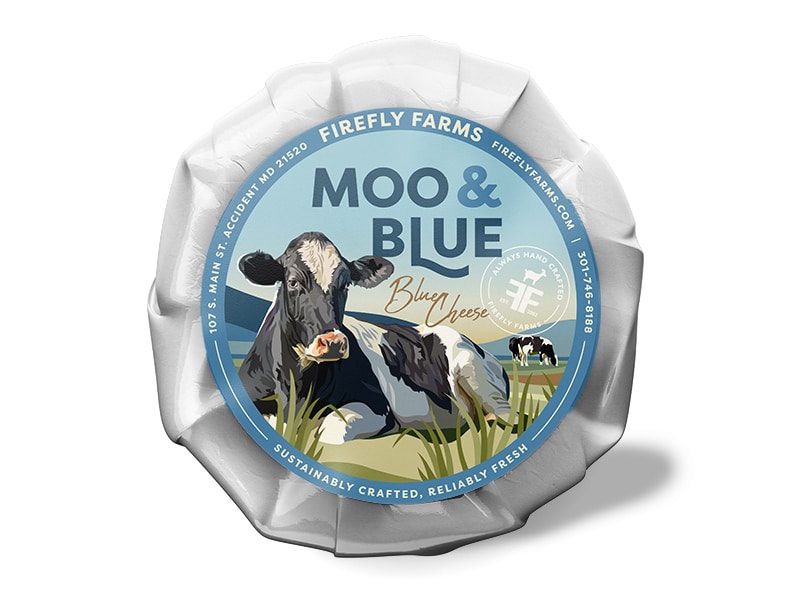 Moo and Blue Blue Cheese