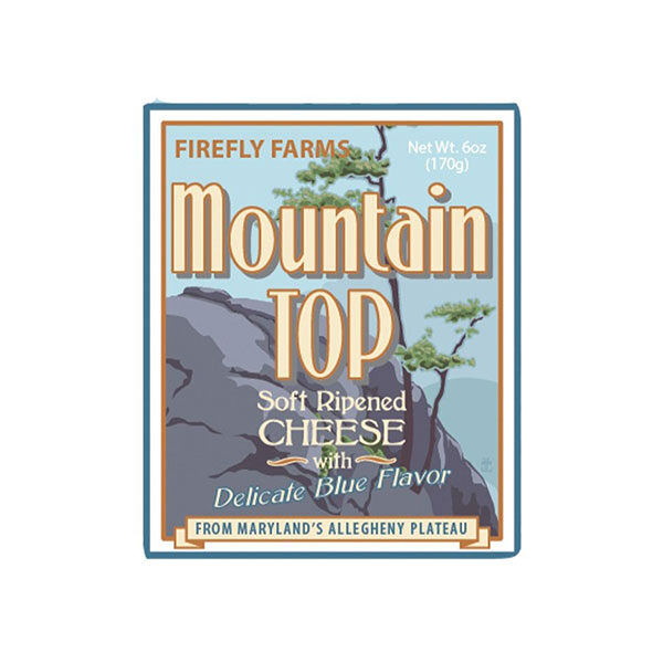 Mountain Top Cheese Label